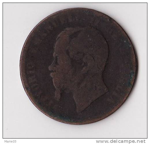 Italie - 10 Centimes - 186... - 1861-1878 : Victor Emmanuel II.