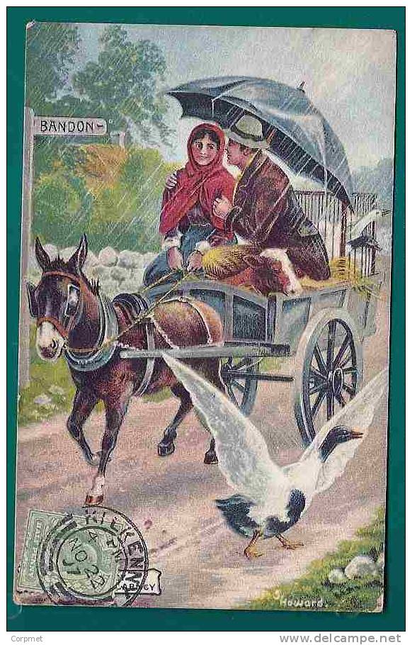 IRELAND - VF KILKENNY 1907 POSTCARD - H. HOWARD Signed Illustrator - Sent To LIVERPOOL - Pubs. HELY´s LIMITED - DUBLIN - Dublin