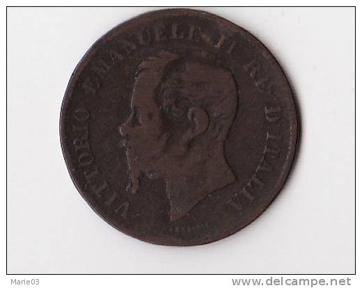 Italie - 5 Centimes - 1867 - 1861-1878 : Victor Emmanuel II