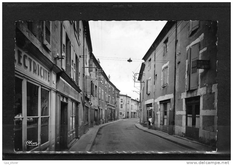 07 ST PERAY Rue De La République, Commerces, Electricien R. Faure, Ed CIM, CPSM 9x14, 195? - Saint Péray