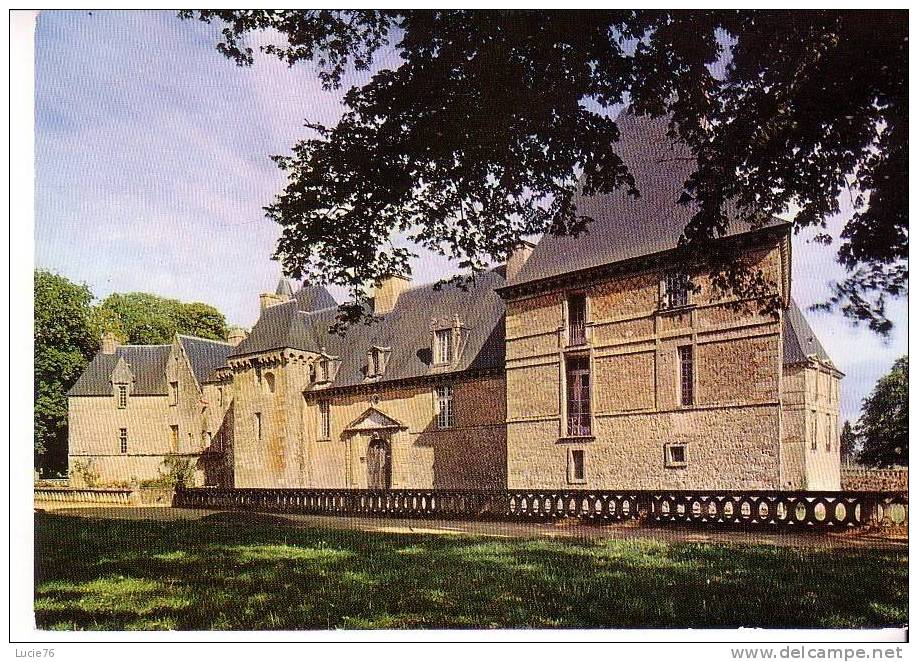 CARROUGES -  Le  Château - La Façade Occidentale Vue Du Parc - Carrouges