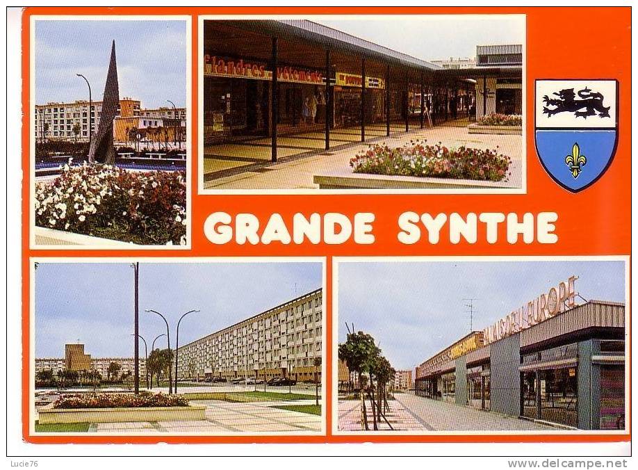 GRANDE SYNTHE -  4 Vues Et Blason - Grande Synthe