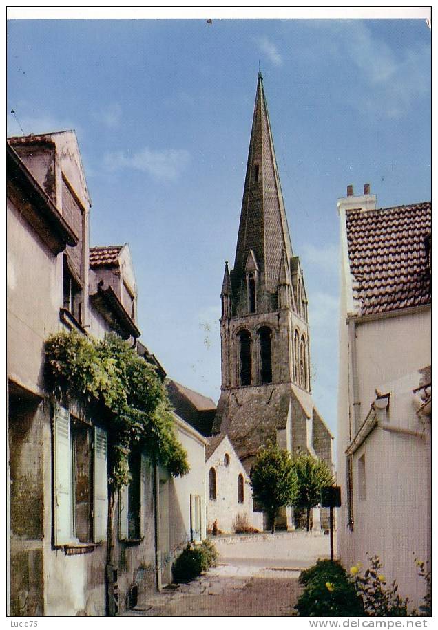 LIMAY -  L´Eglise SAINT AUBIN - Le Clocher Roman Du XIIè S. - Limay