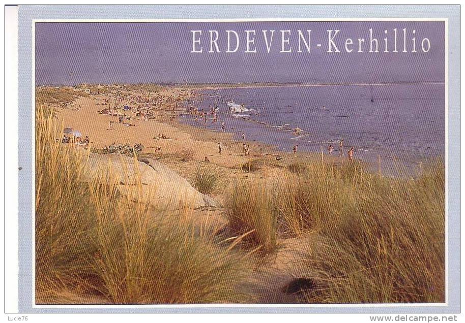 ERDEVEN -   La Grande Plage  De  KERHILLIO - Erdeven