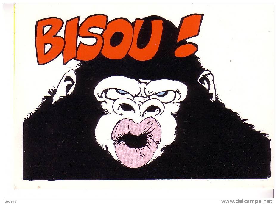 SINGE  -   BISOUS - - Scimmie