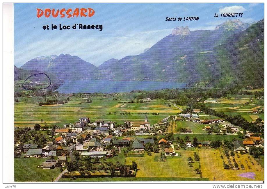 DOUSSARD Et Le Lac D´ANNECY - N° E 61988 - Doussard