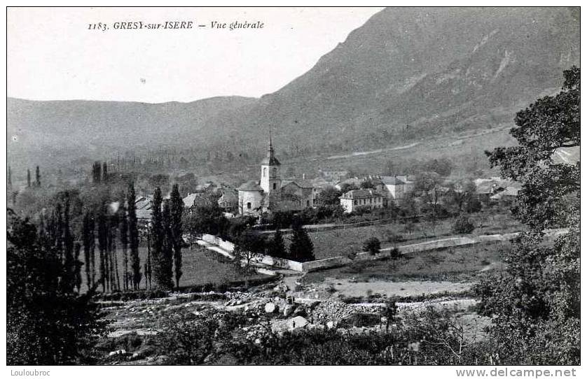 73 GRESY SUR ISERE VUE GENERALE - Gresy Sur Isere