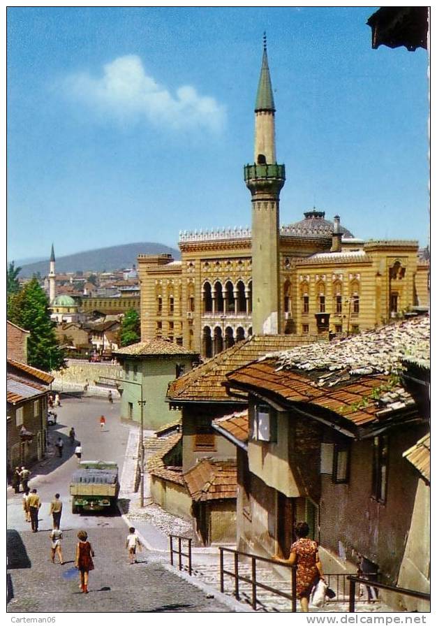 Yougoslavie - Sarajevo - Pogled Sa Alifakovca. - Yugoslavia