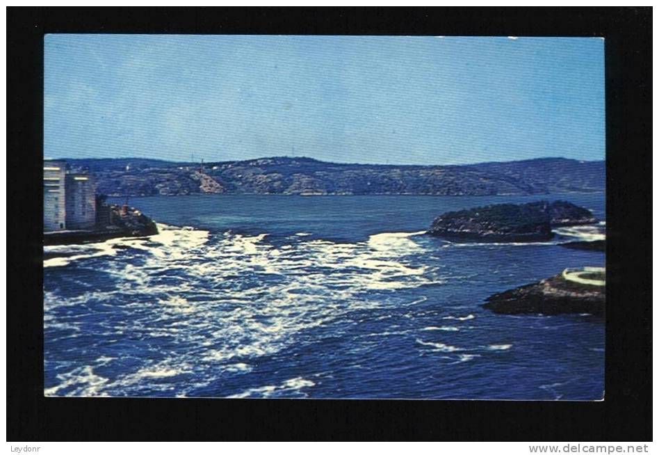 Rapids At Reversing Falls, Saint John, New Brunswick, Canada - St. John