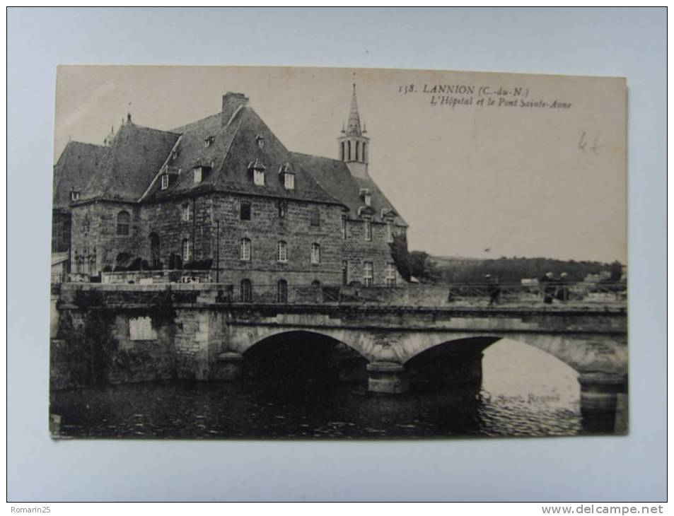 LANNION - LANNION - L'HOPITAL ET LE PONT SAINTE ANNE - Lannion