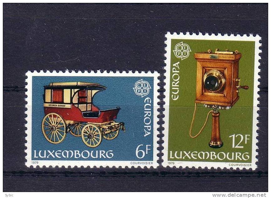 LUXEMBOURG - Yvert 937/938** - EUROPA - Historique Service PTT - Nuevos