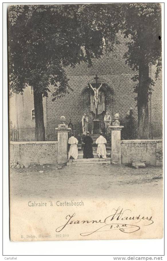 KORTENBOS : CALVAIRE A CORTENBOSCH-  ZIE 2 SCANS - Sint-Truiden