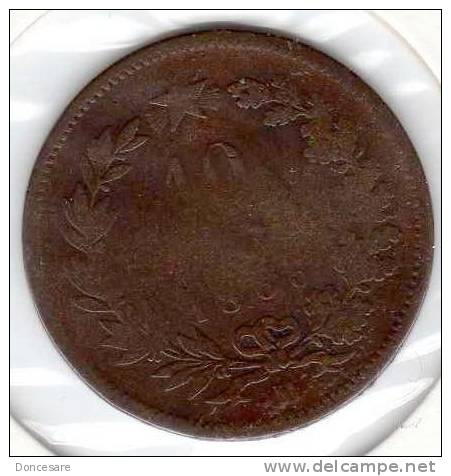 ** 10 CENTESIMI 1866 M ITALIA TB  **E83** - 1878-1900 : Umberto I