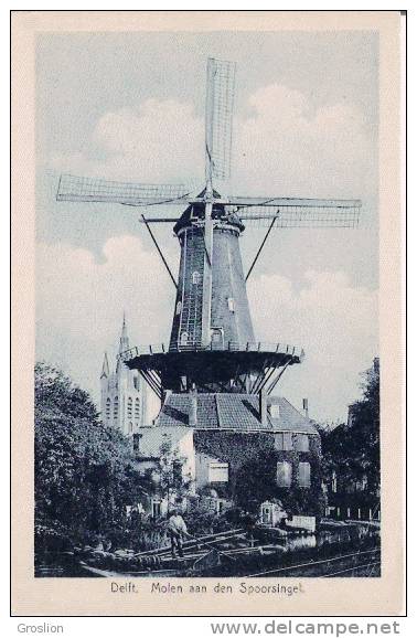 DELFT MOLEN AAN DEN SPOORSINGEL - Delft