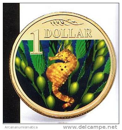 AUSTRALIA  1  DOLAR/DOLLAR  SC/UNC  2.007  SEA HORSE/CABALLITO DE MAR   DL-5720 - Other & Unclassified