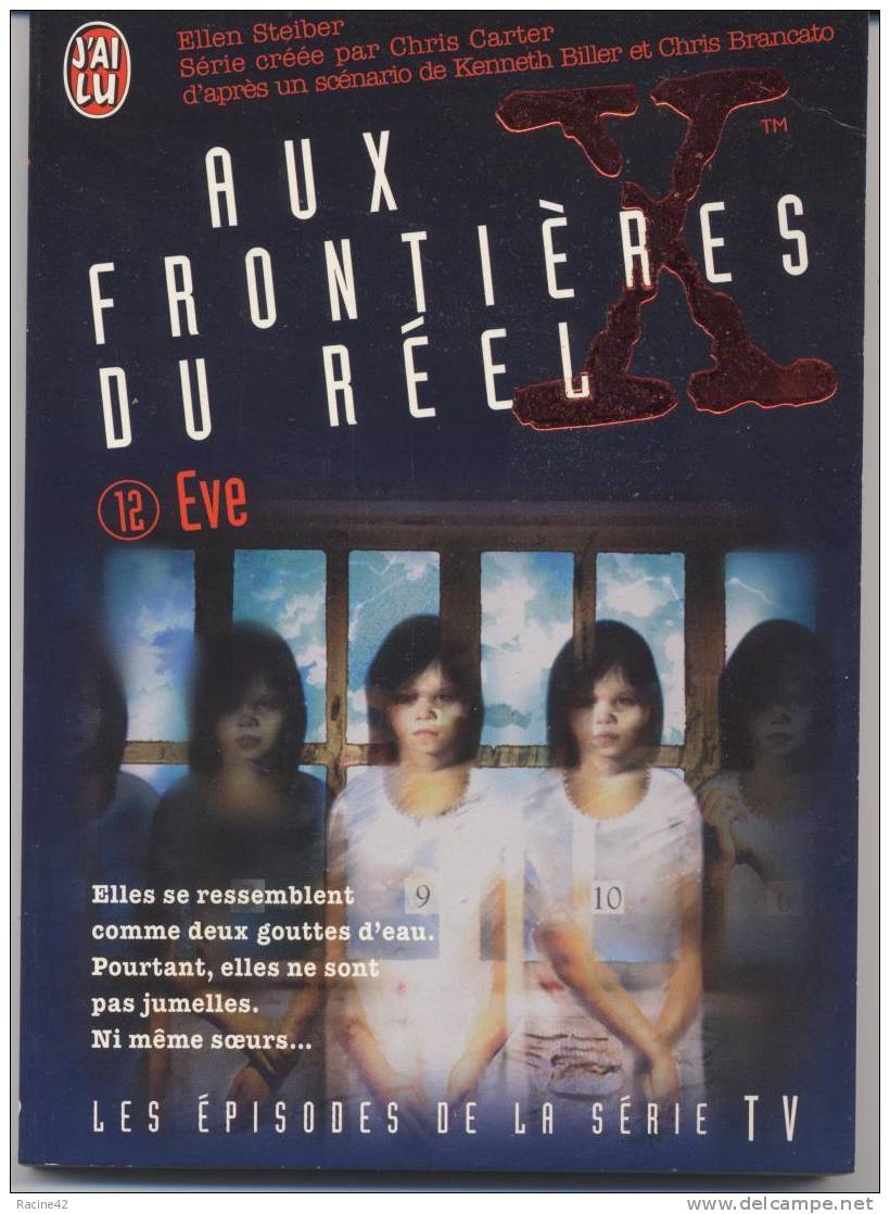 LOT DE 12 LIVRES - THE X FILES - AUX FRONTIERES DU REEL - Série De CHRIS CARTER -  LES EPISODES DE LA SERIE - [V7] - Fantásticos