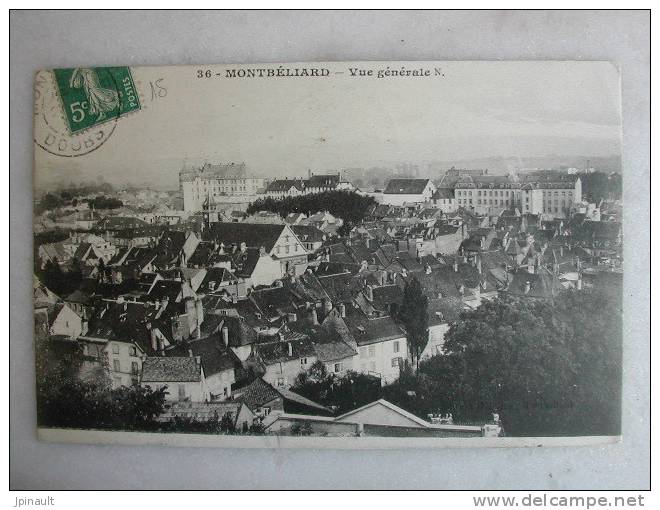 MONTBELIARD - Vue Générale - Montbéliard