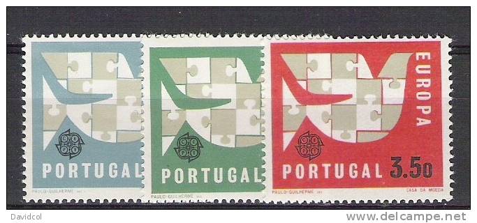 Q743.-.PORTUGAL-EUROPA CEPT- 1963- MNH - SCOTT # 916-918. SCV: US$ 20 ++ - Unused Stamps