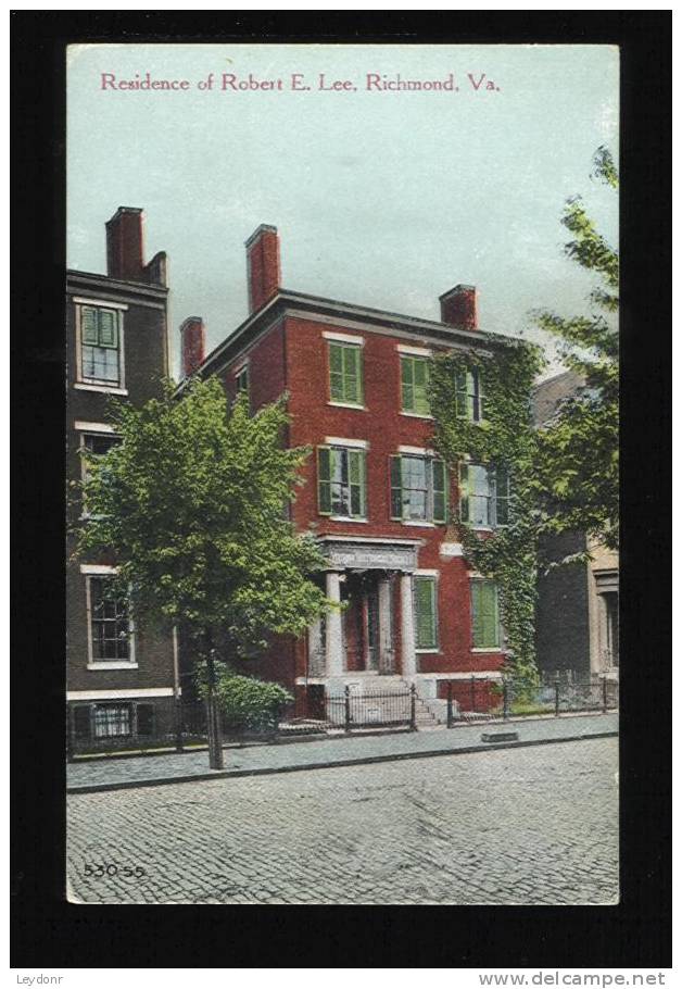 Residence Of Robert E. Lee, Richmond, Virginia - Richmond