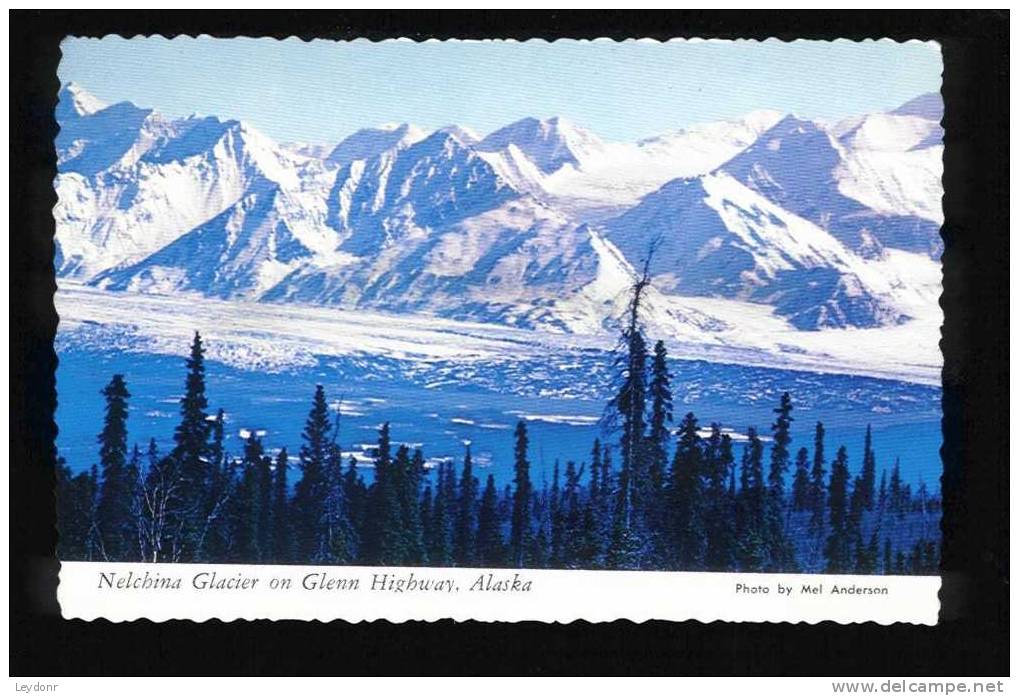 Nelchina Glacier On Glenn Highway, Alaska - Otros & Sin Clasificación