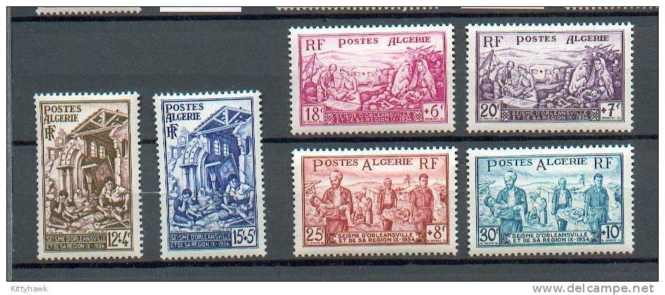 ALG 275 - YT 319 à 324 * - Unused Stamps