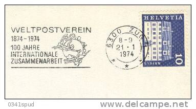 1974 Suisse UPU Union Postal - U.P.U.