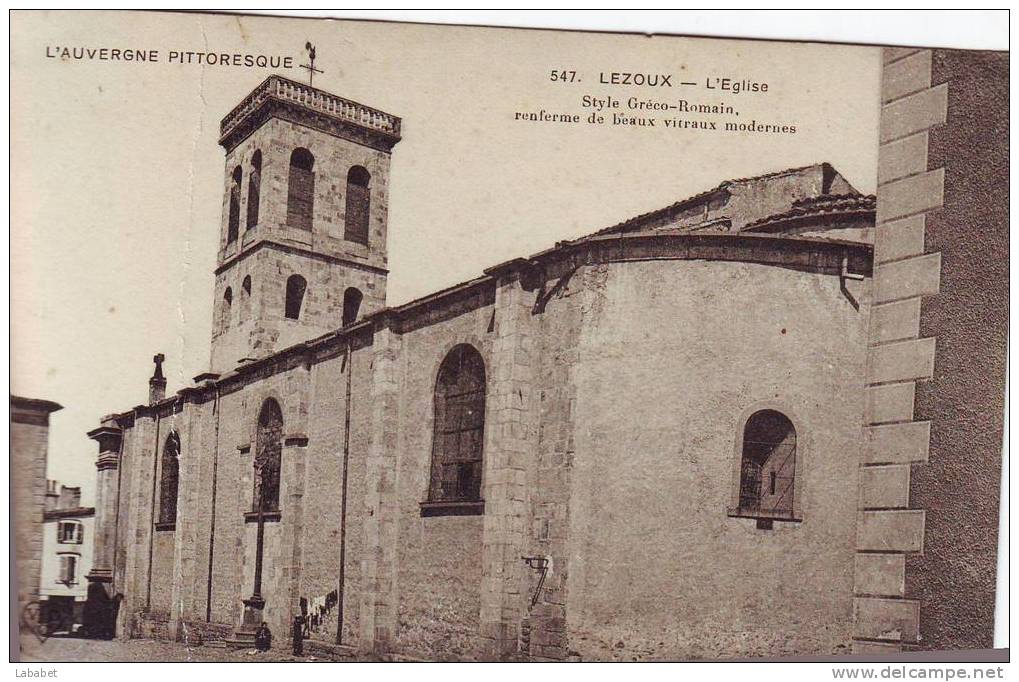 LEZOUX   EGLISE - Lezoux