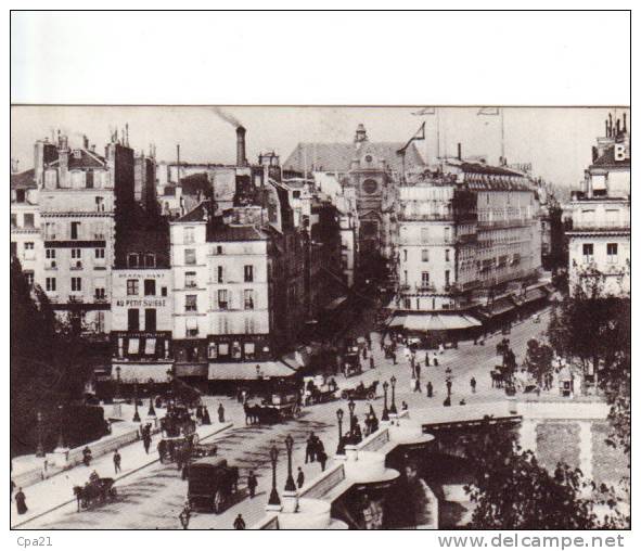 PARIS 1900 Lot De 3 Cartes Postales Vues De Paris - Autres & Non Classés