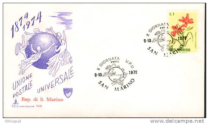 1979 San Marino UPU Union Postal - U.P.U.