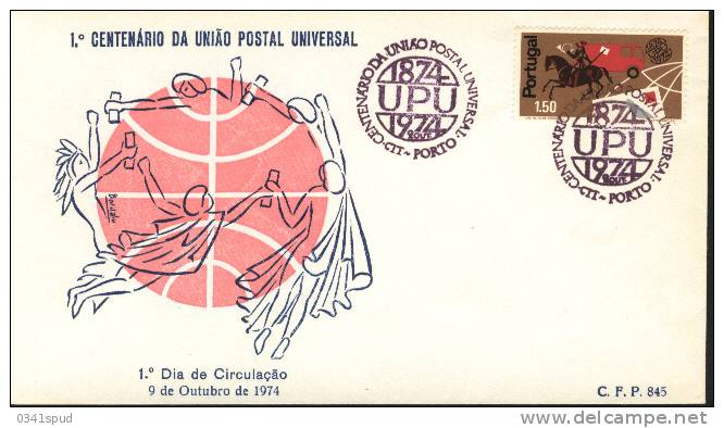 1974 Portugal UPU Union Postal - U.P.U.