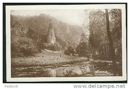 Real Photo Postcard Pickering Tors Dovedale Derby Derbyshire Peak District - Ref A72 - Derbyshire