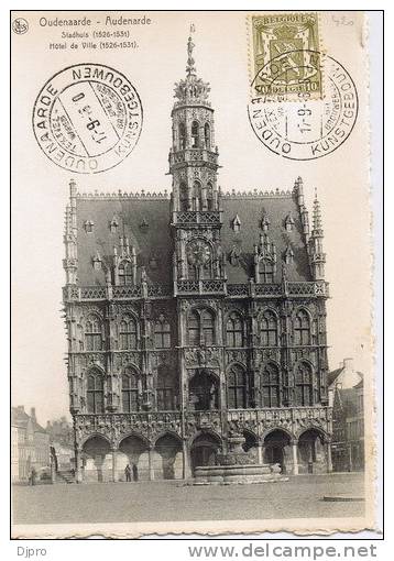 Oudenaarde Stadhuis  Speciale Afstempeling - Oudenaarde