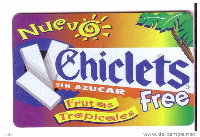 CHICLETS Frutas Tropicales ( Argentina )  - Allways See Scan For Condition - Argentina