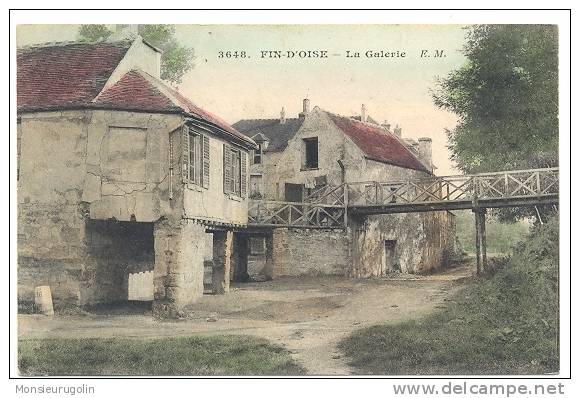 78 )FL) FIN D OISE, La Galerie  N° 3648, Colorisée, E Malcuit Photo édit - Conflans Saint Honorine