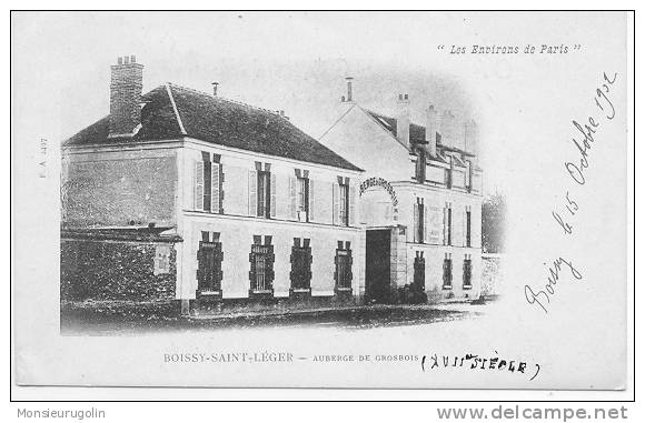 94 )FL) BOISSY SAINT LEGER, Auberge De Grosbois ** - Boissy Saint Leger