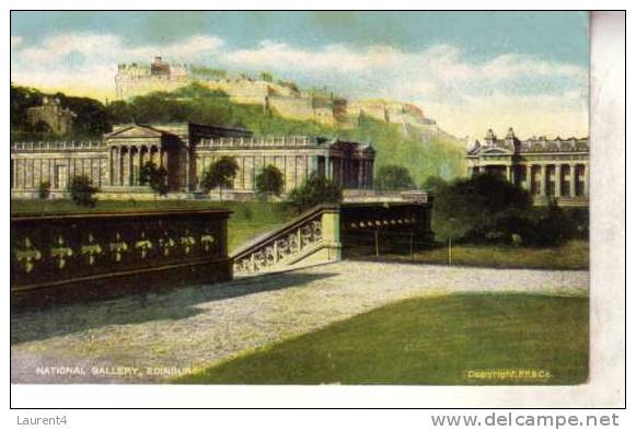 Old - Vintage Scotland Postcard - Carte Postale Ancienne D´Ecosse - Edinburgh - Midlothian/ Edinburgh