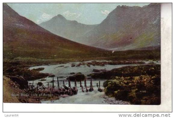 Old - Vintage Scotland Postcard - Carte Postale Ancienne D´Ecosse - Isle Of Arran - Fife