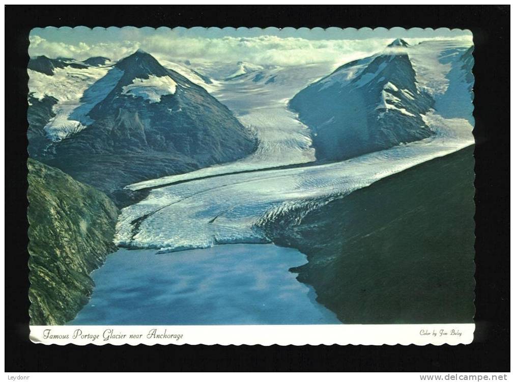 Famous Portage Glacier Near Anchorage - Alaska - Autres & Non Classés