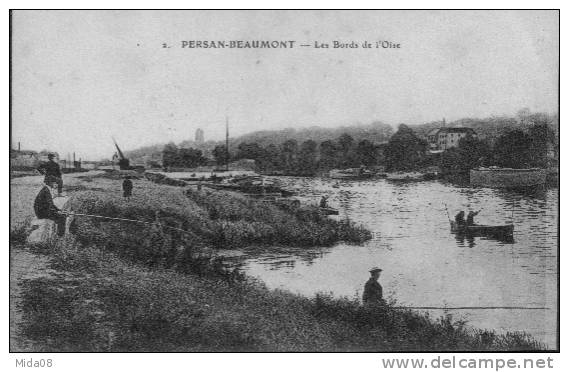 95.PERSAN BEAUMONT.  LES BORDS DE L"OISE. - Persan