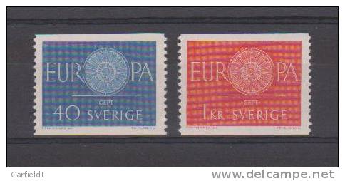 Schweden  Mi. Nr. 463 / 64   ** - Unused Stamps