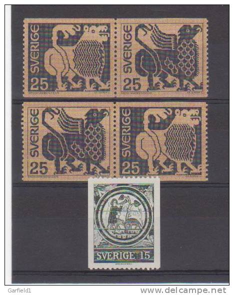 Schweden  Mi. Nr. 706 / 08  * Ohne Gummi - Unused Stamps