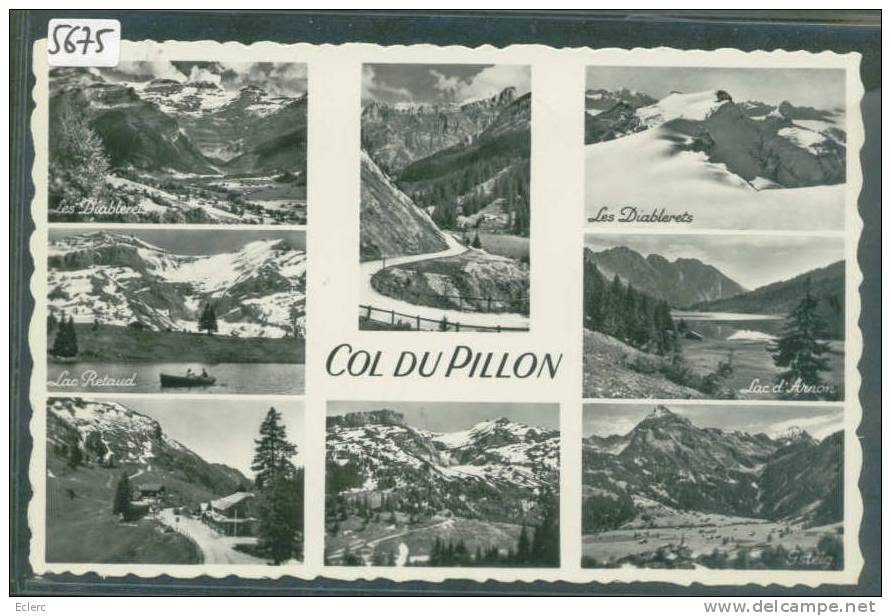 DISTRICT D´AIGLE /// COL DU PILLON - MULTI VUE  - TB - Aigle