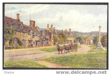 Horses & Carriage, Broadway, Worcs, U.K. - Signed A.R. Quinton - Sonstige & Ohne Zuordnung