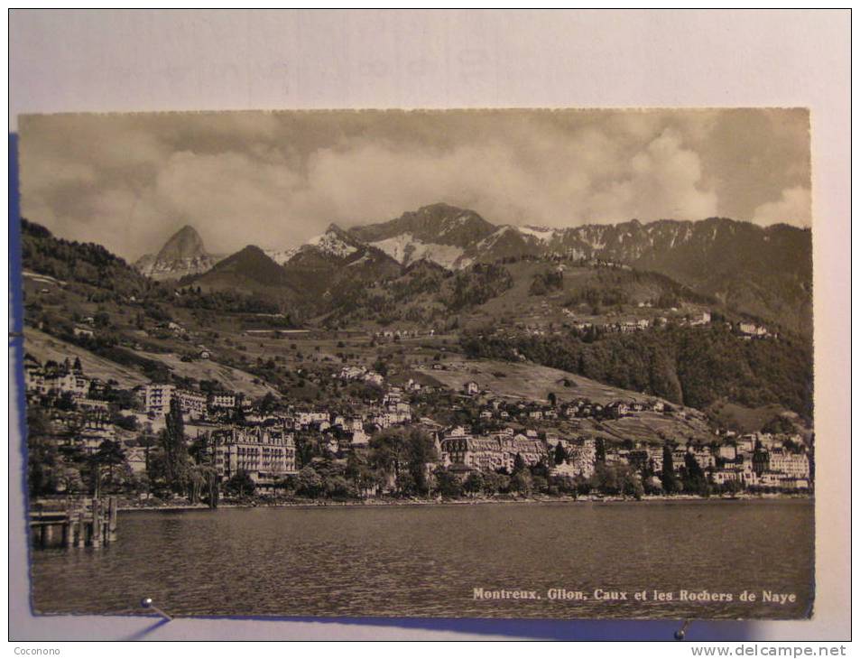 Montreux, Glion, Caux Et Les Rochers De Naye - Roche