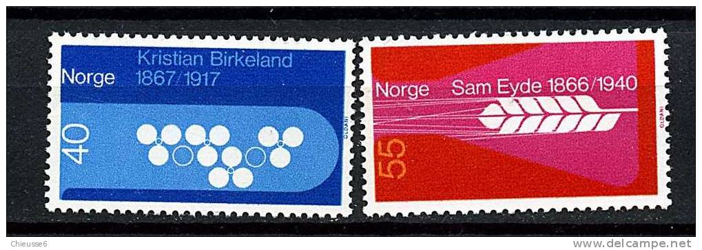 Norvège ** N° 503/504 - Industrie Du Nitrogène - Ungebraucht