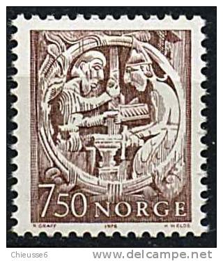 Norvège ** N° 674 - Série Courante - Unused Stamps