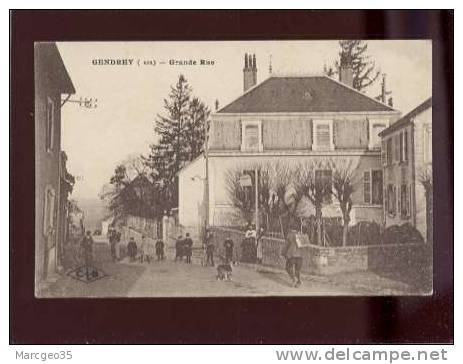 26374 Gendrey Grande Rue édit.CLB Animée Belle Carte - Gendrey