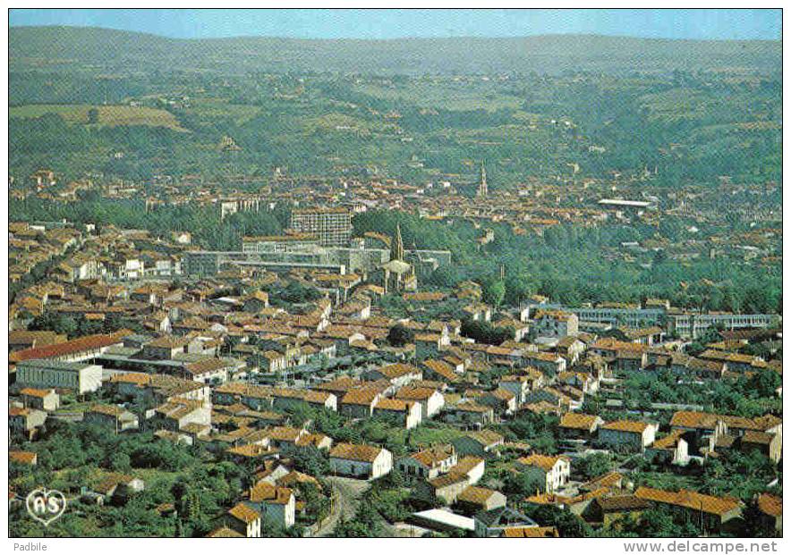 Carte Postale  81. Carmaux Vue D´avion Trés Beau Plan - Carmaux