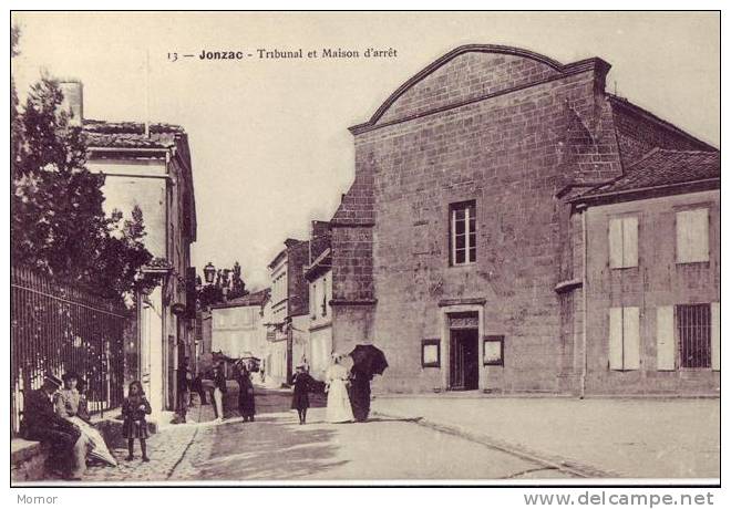 JONZAC Tribunal Et Maison D'Arrêt - Jonzac