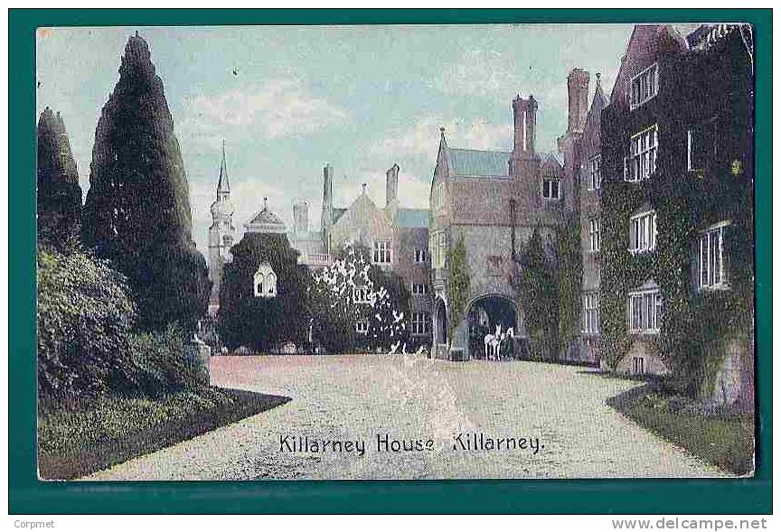 IRELAND - VF 1910´s KILLARNEY HOUSE, KILLARNEY - Supplied Exclusively By SHUREY´s PUBLICATIONS - Kerry